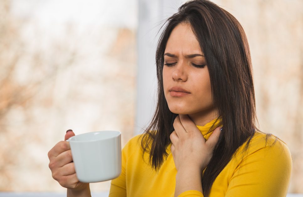 How to treat a sore throat from allergies